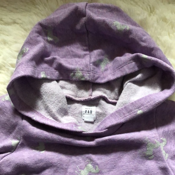 Gap 3T hooded sweater dress - Picture 3 of 5